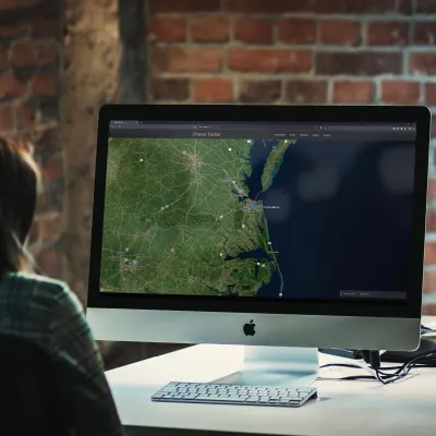 desktop mockup of livetrack